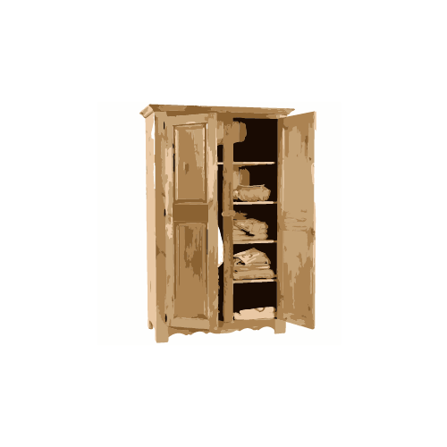 armoire-deux-portes-en-bois-de-seconde-main