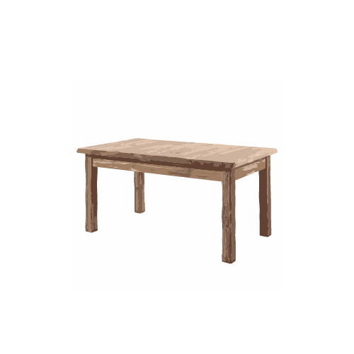 table-a-manger-en-bois-vintage