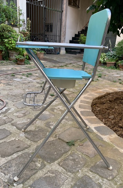 Chaise haute (et pot !) années 50 – Image 3
