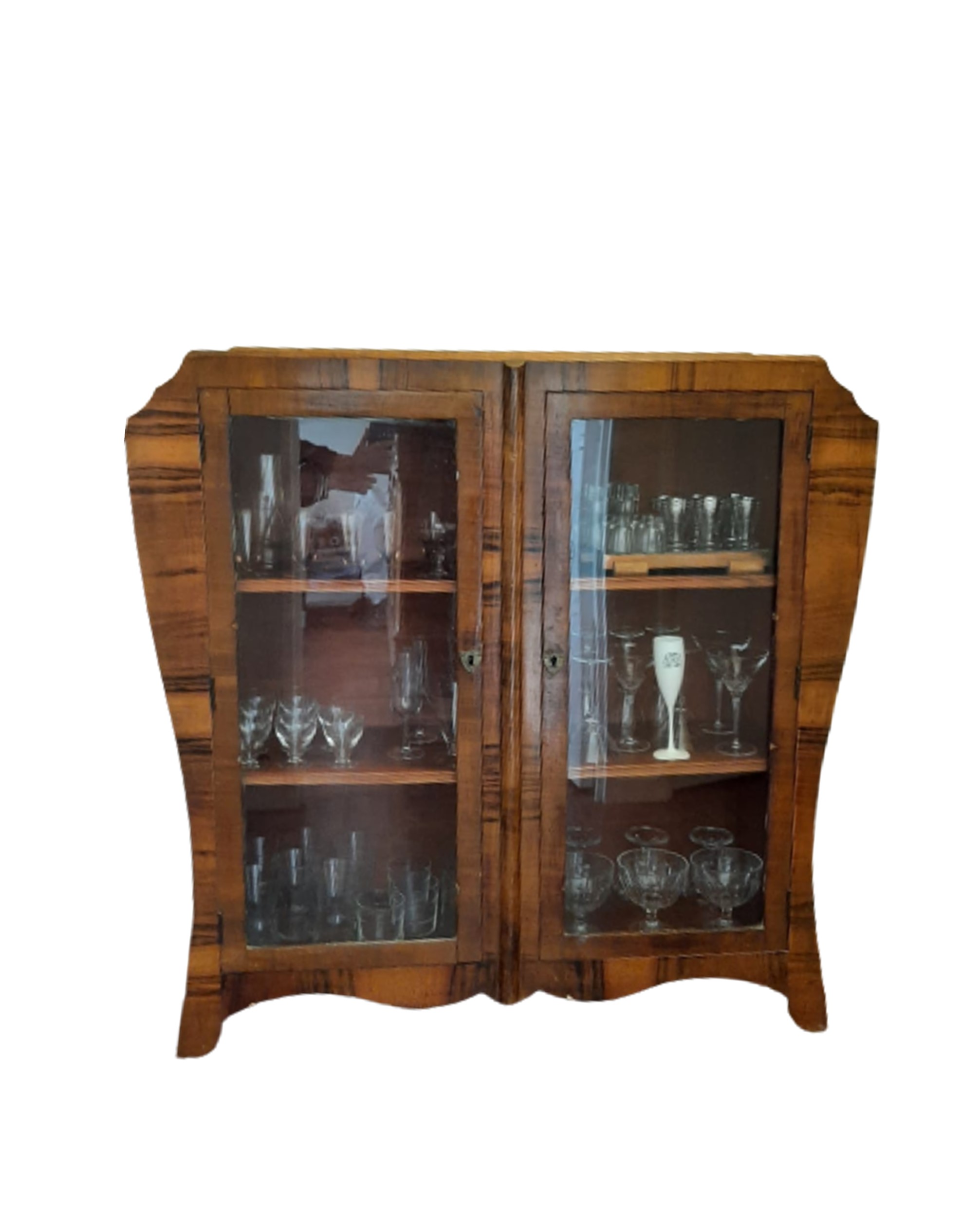 Meuble vitrine vaisselier années 50