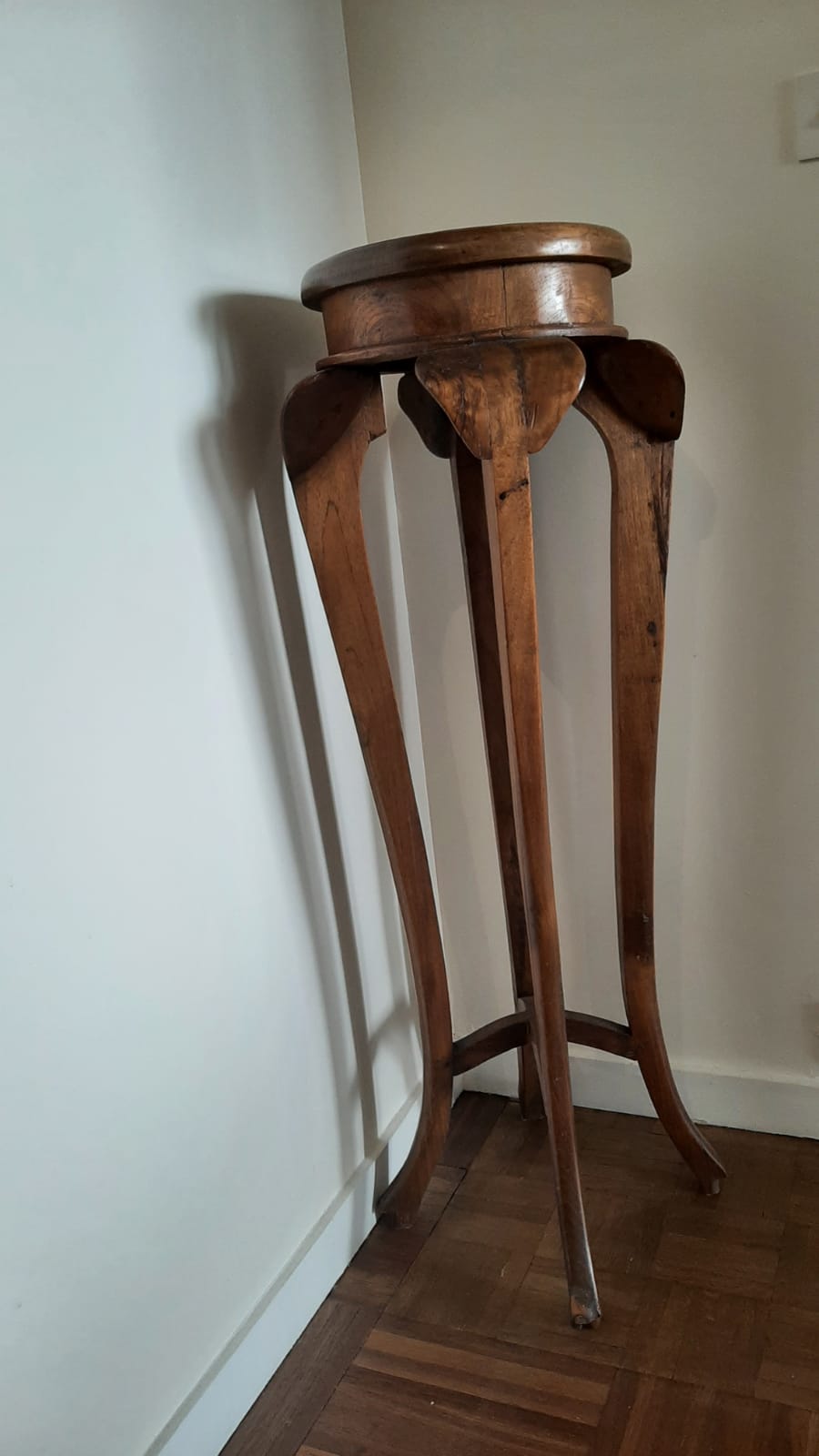 Sellette bois massif années 50 – Image 2