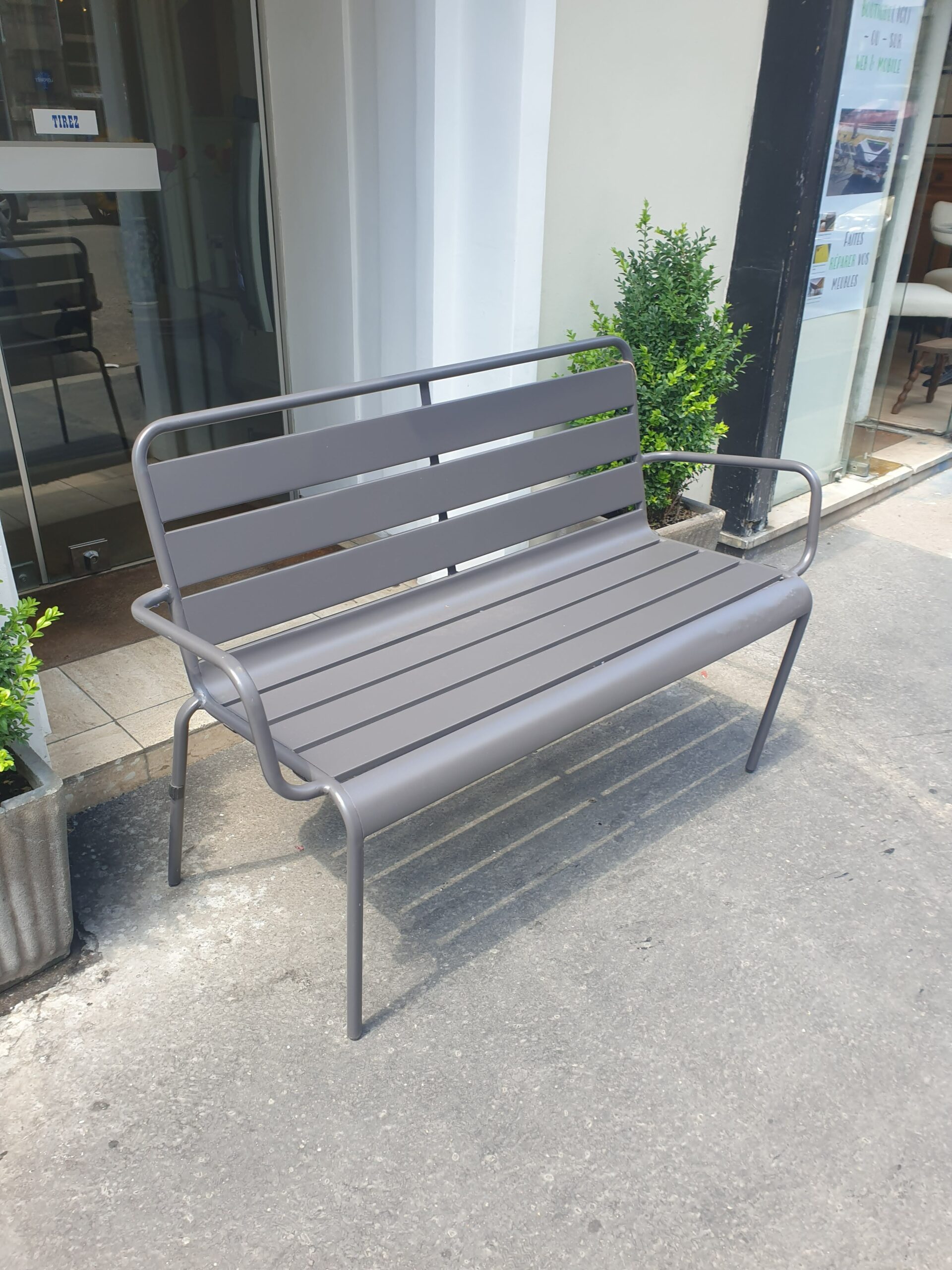 Banquette d'extérieur OVIALA 130cm – Image 2