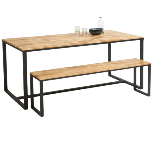Table + 2 bancs HIBA La Redoute