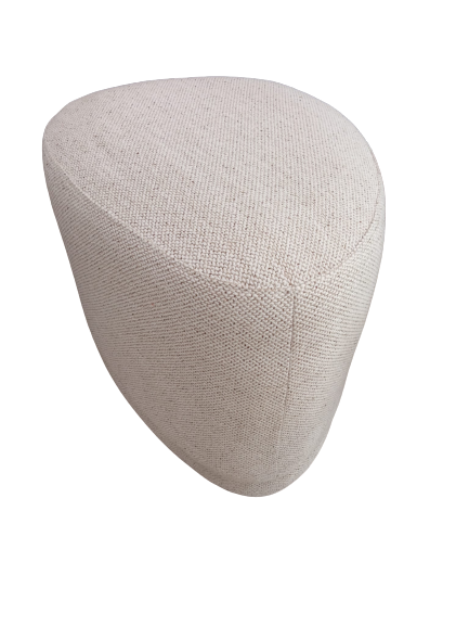 Pouf ENZO Tweed gris