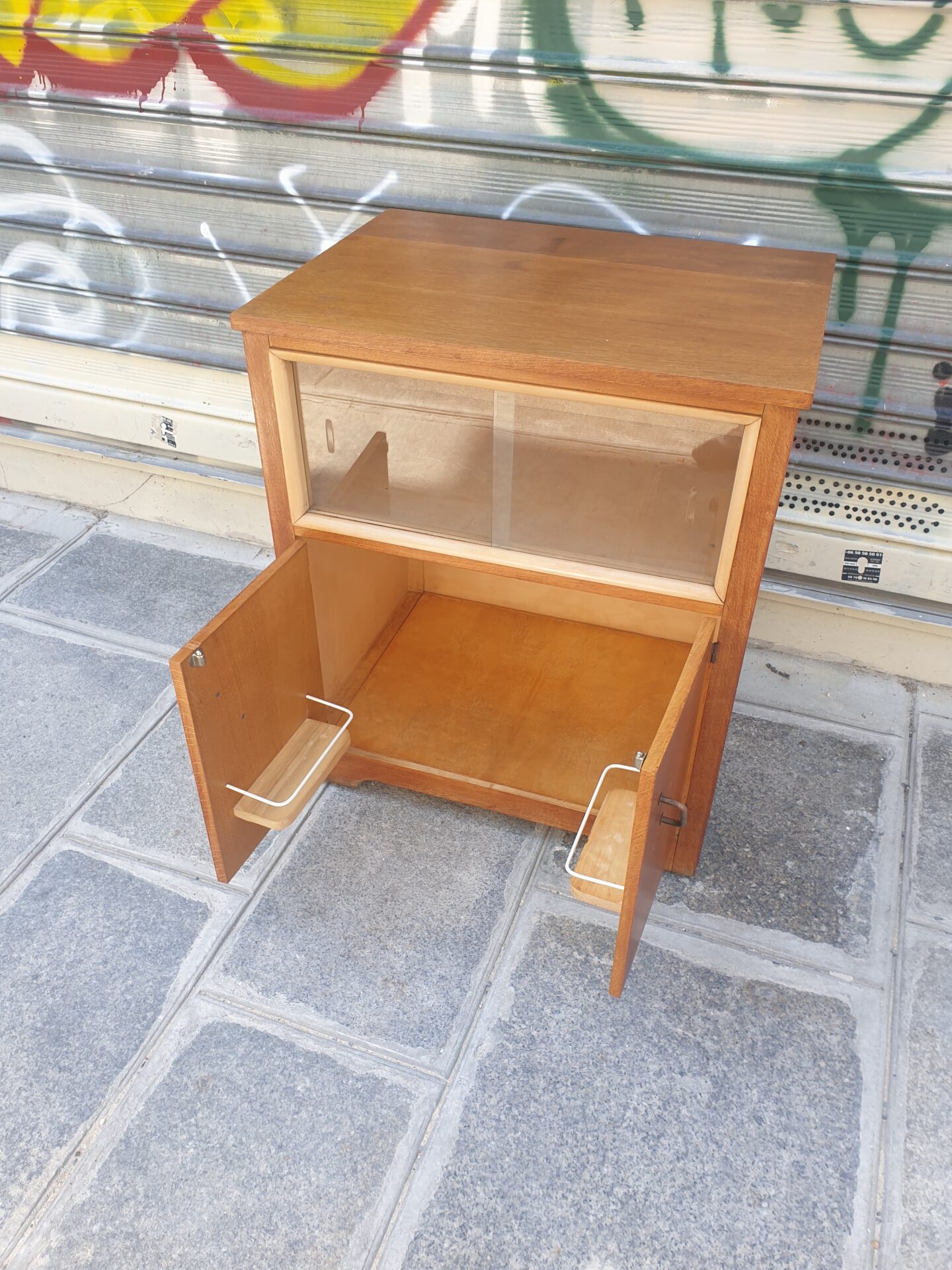 Commode vitrine années 50 – Image 5