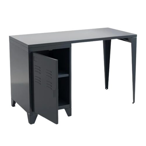 Bureau en acier style industriel
