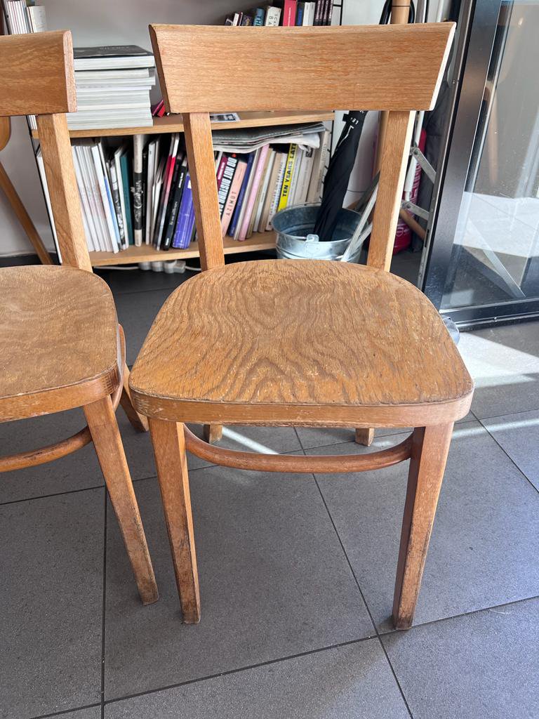 6 Chaises en bois – Image 2