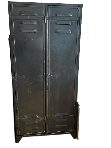 Armoire en métal 2 portes