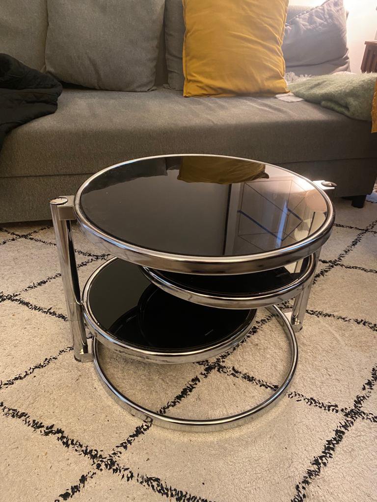 Table basse vintage des années 80. Leitmotiv Swivel, Pays-Bas. – Image 2