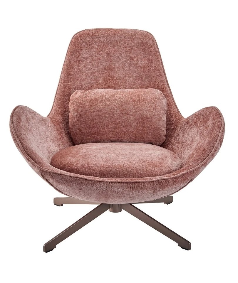 Fauteuil Queen Calicosy rose vieilli