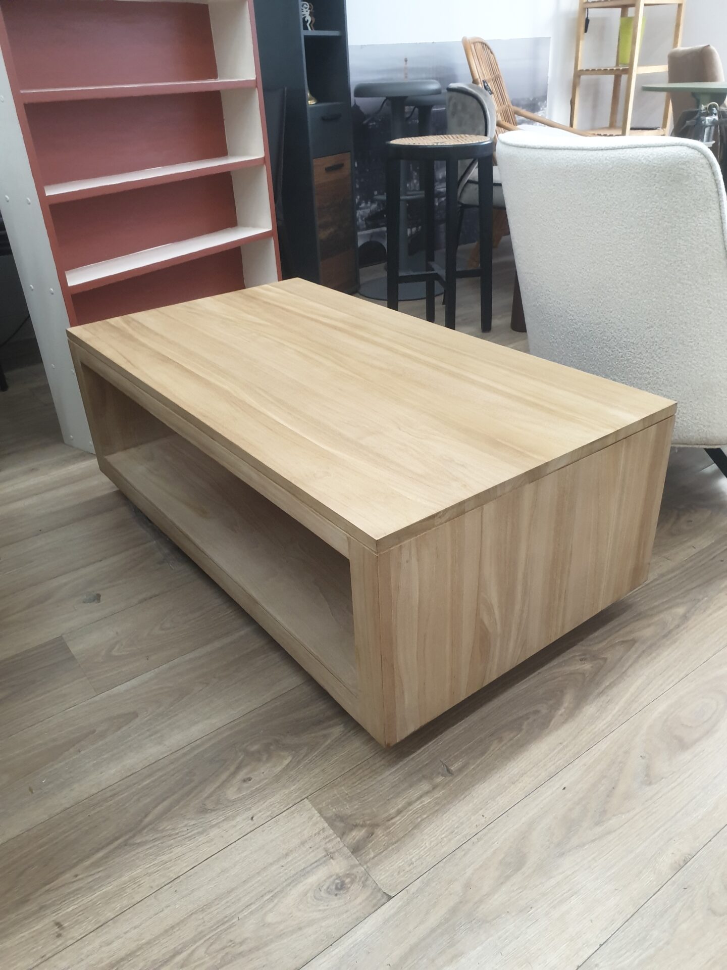 Table basse en teck massif – Image 4