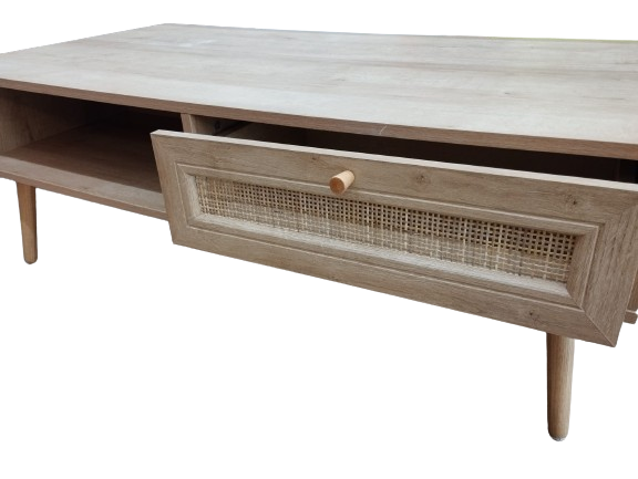 Table basse La Redoute tiroir et canage – Image 3