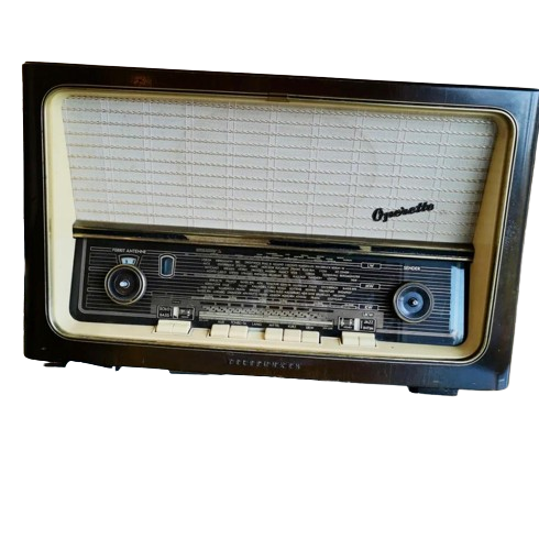 Poste Radio vintage converti Bluetooth