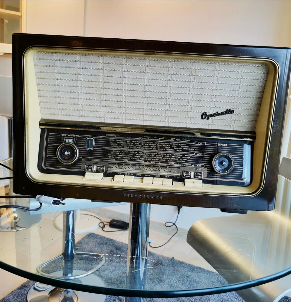 Poste Radio vintage converti Bluetooth – Image 2