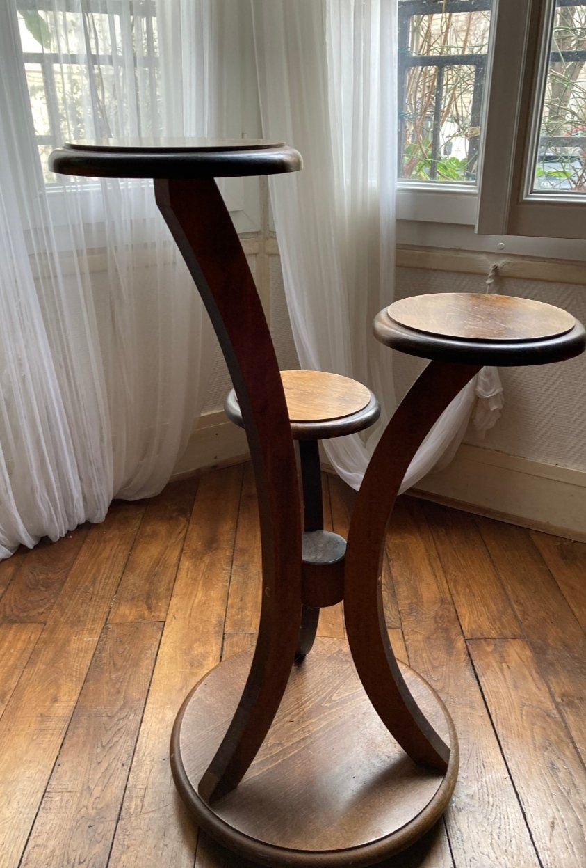 porte plante en bois – Image 2