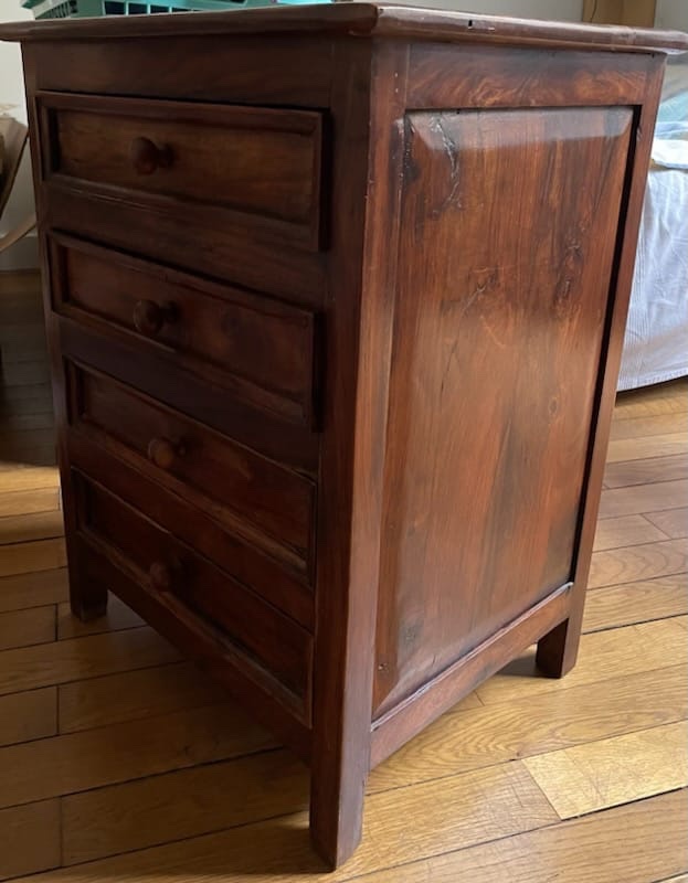 2 petites commodes en bois – Image 3