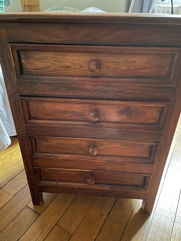 2 petites commodes en bois – Image 2