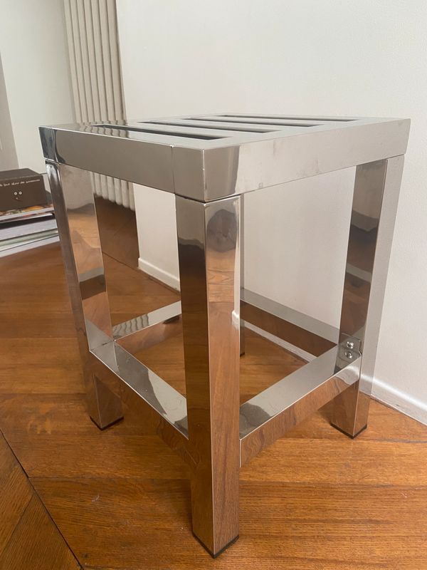 Tabouret de Salle de Bain en Aluminium – Image 4