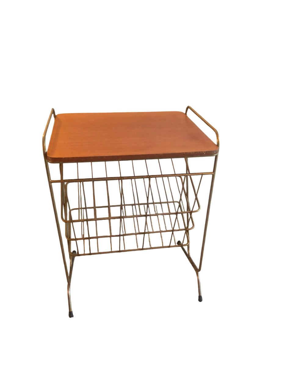 Table d'appoint porte revues/vinyles