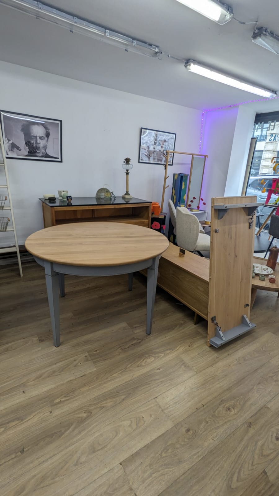 Table ronde / ovale extensible jusqu'à 10 personnes – Image 3