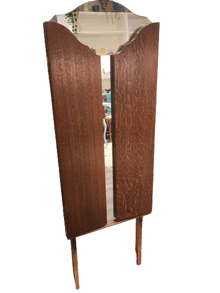 Coiffeuse miroir vintage tryptique