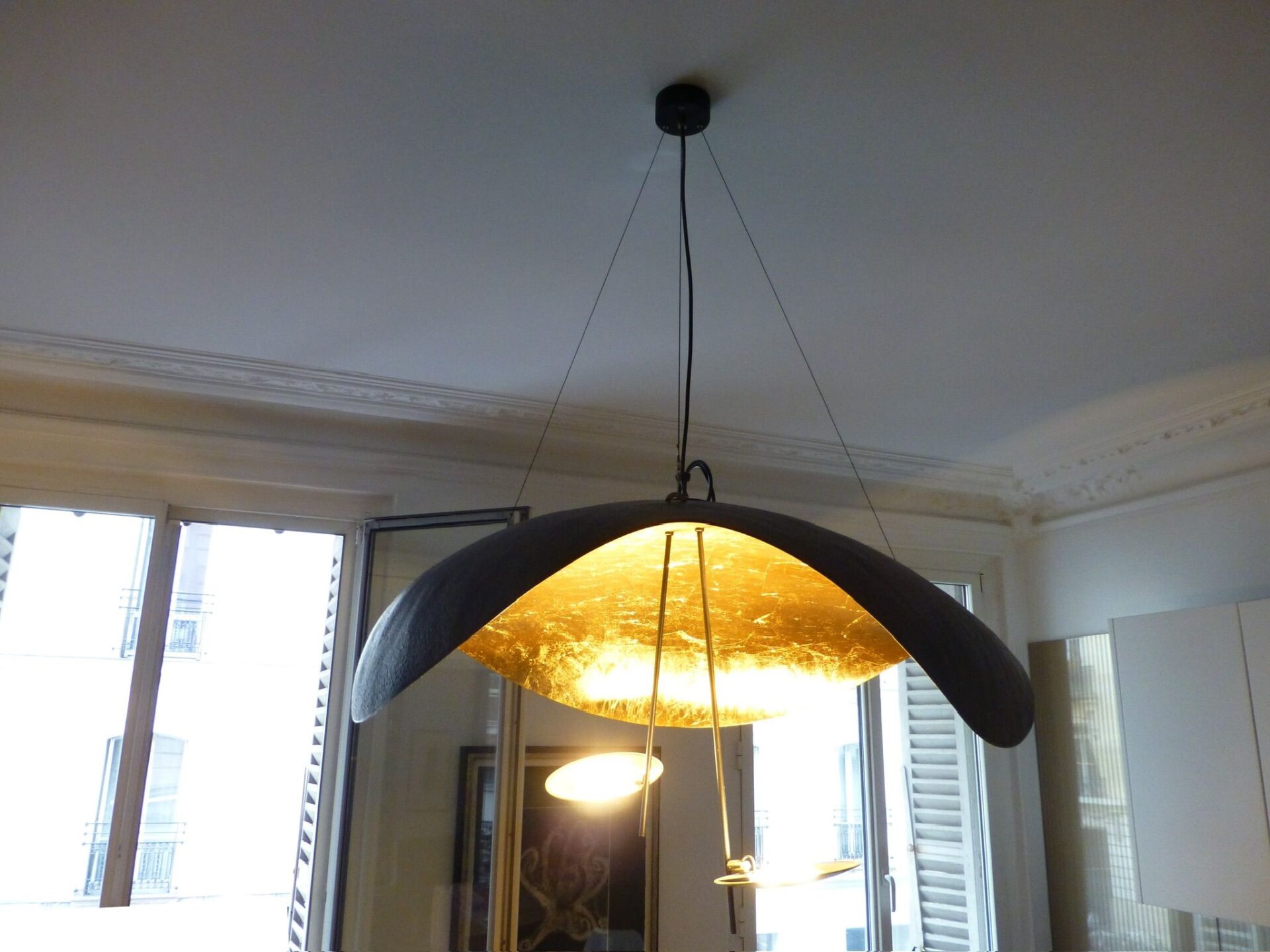 Suspension Enzo Catellani - abat jour de 1m – Image 7