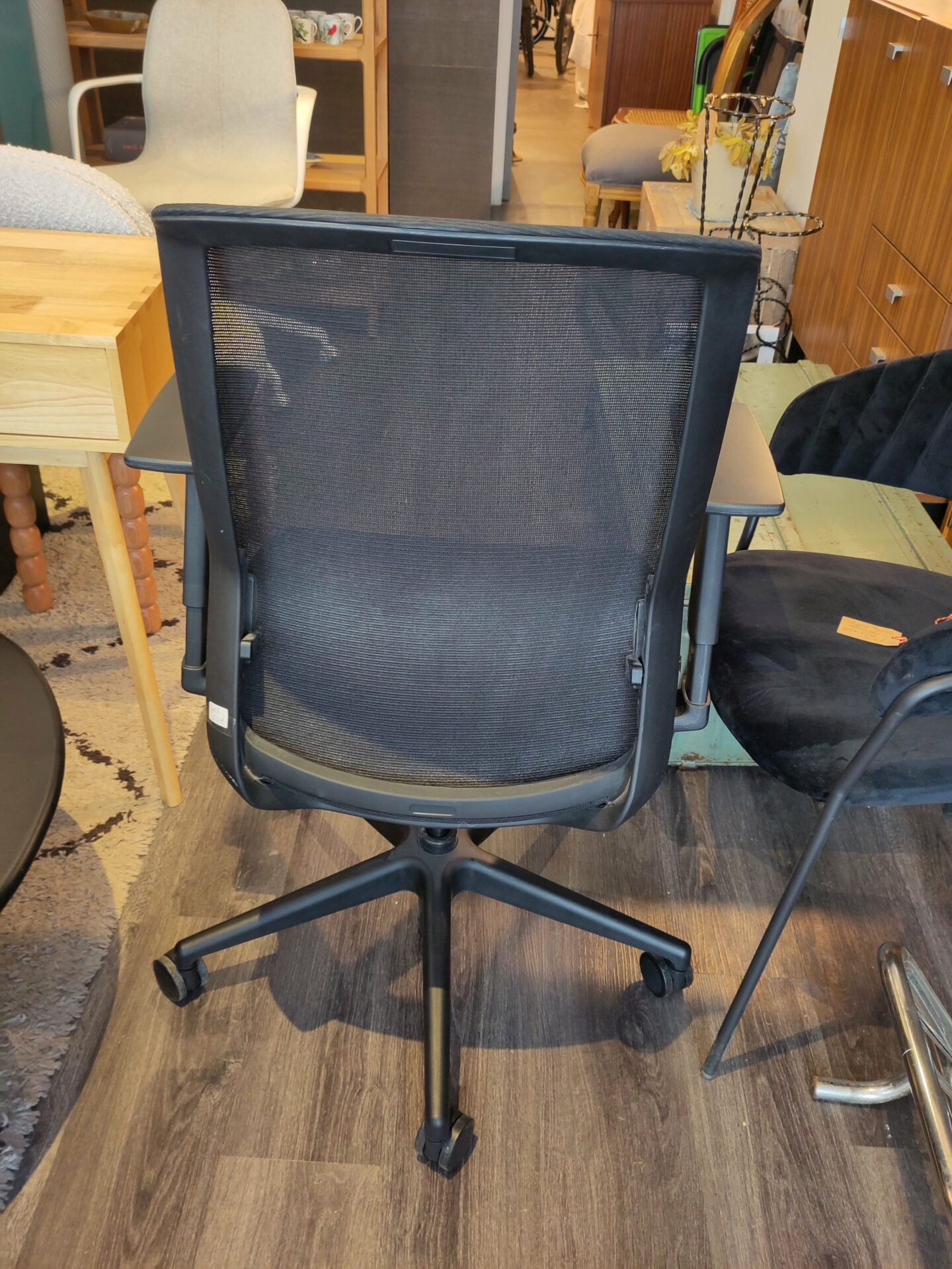 Chaise de bureau noir Orangelo – Image 3