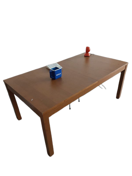 Grande Table en Bois extensible