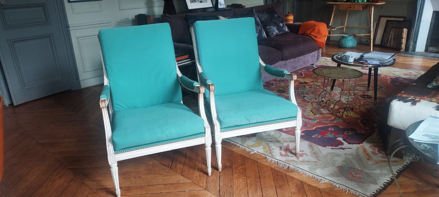 Paire de fauteuils - Bon état – Image 5