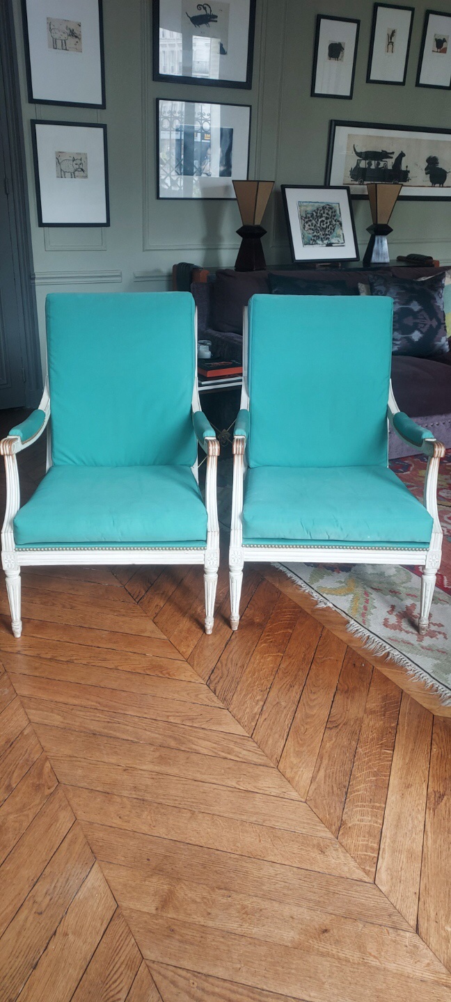 Paire de fauteuils - Bon état – Image 2
