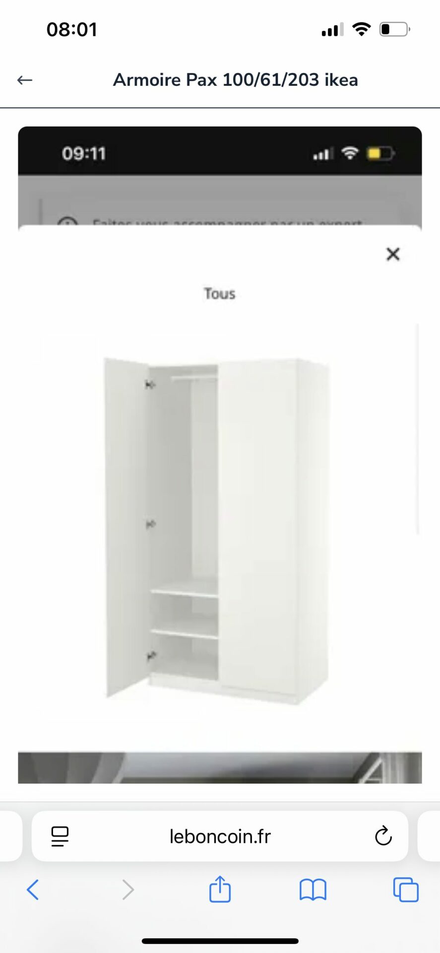 Armoire Pax IKEA – Image 2