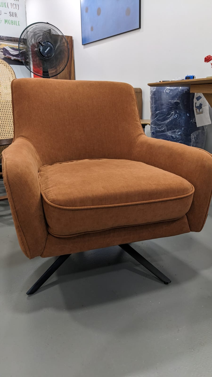 Fauteuil GOLDEN GUN Terra Cotta – Image 2