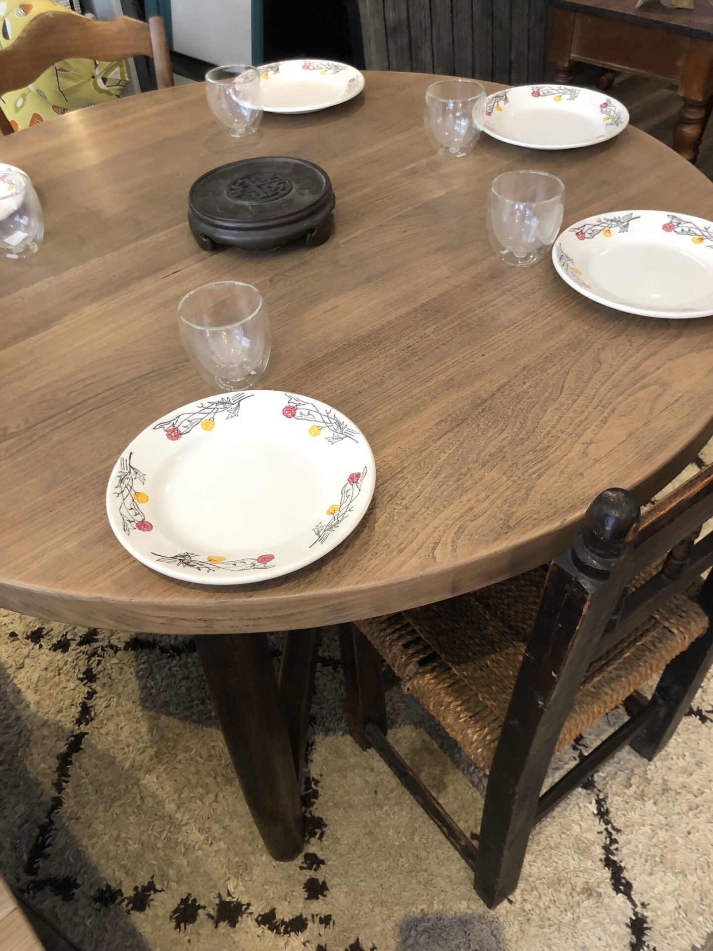 Table de salle à manger ronde – Image 2