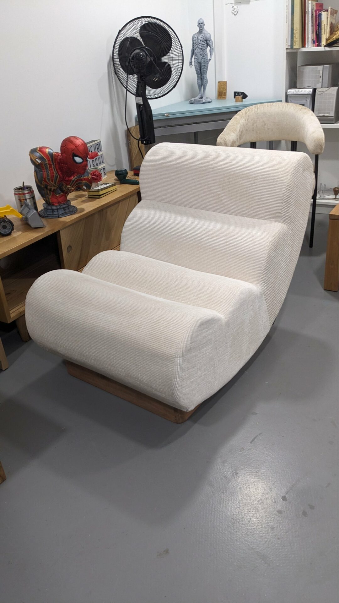 Fauteuils COSY blanc bouclette – Image 2