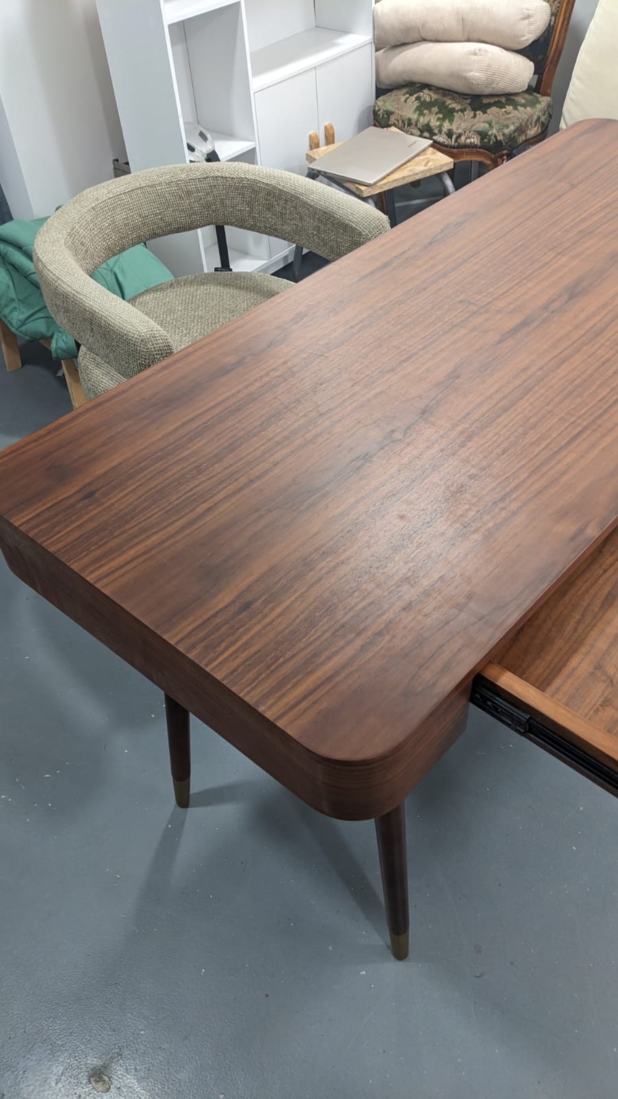 Vinyle - Bureau habillage noyer – Image 5
