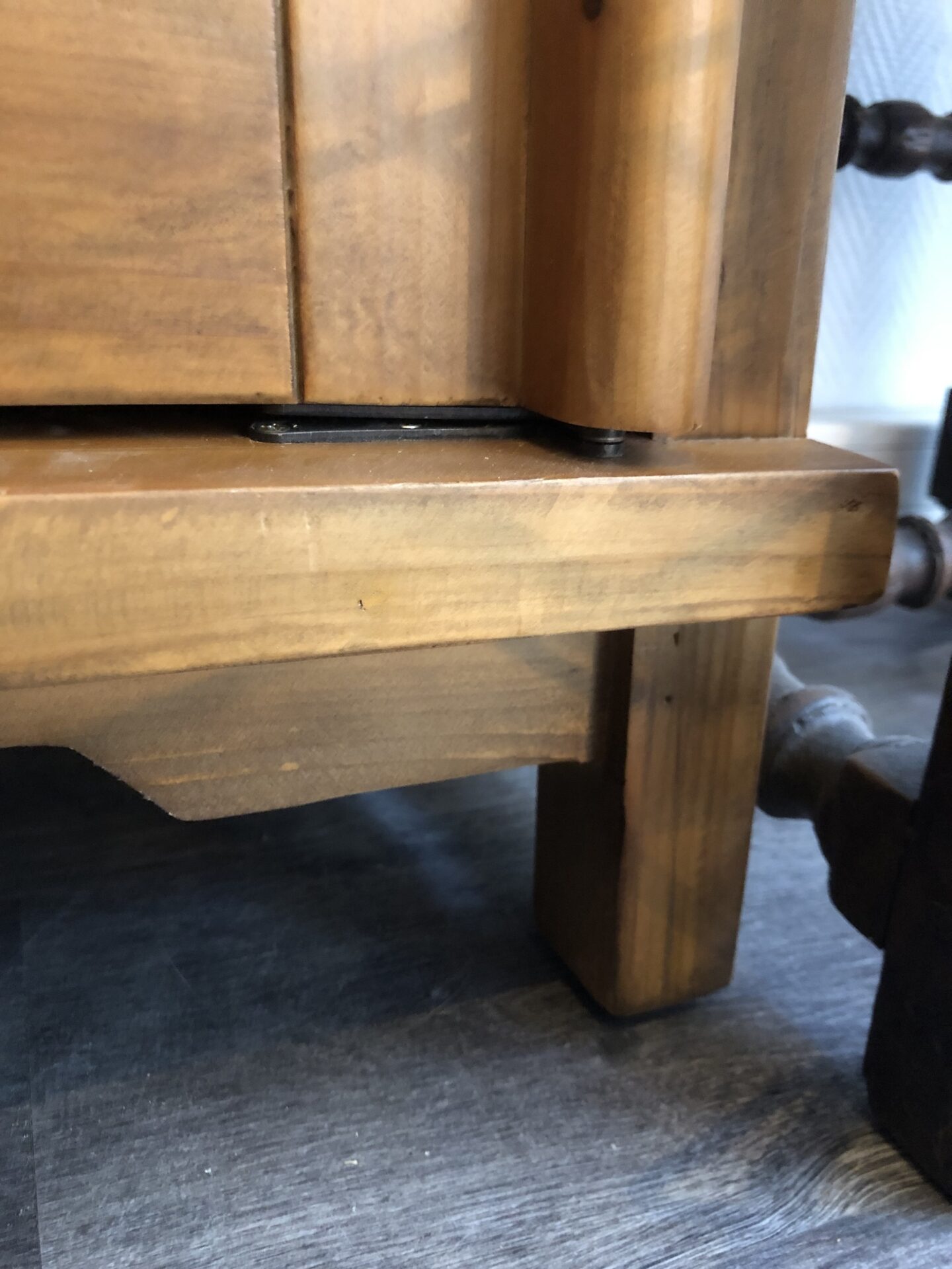 Armoire YUKI en pin massif recyclé – Image 9