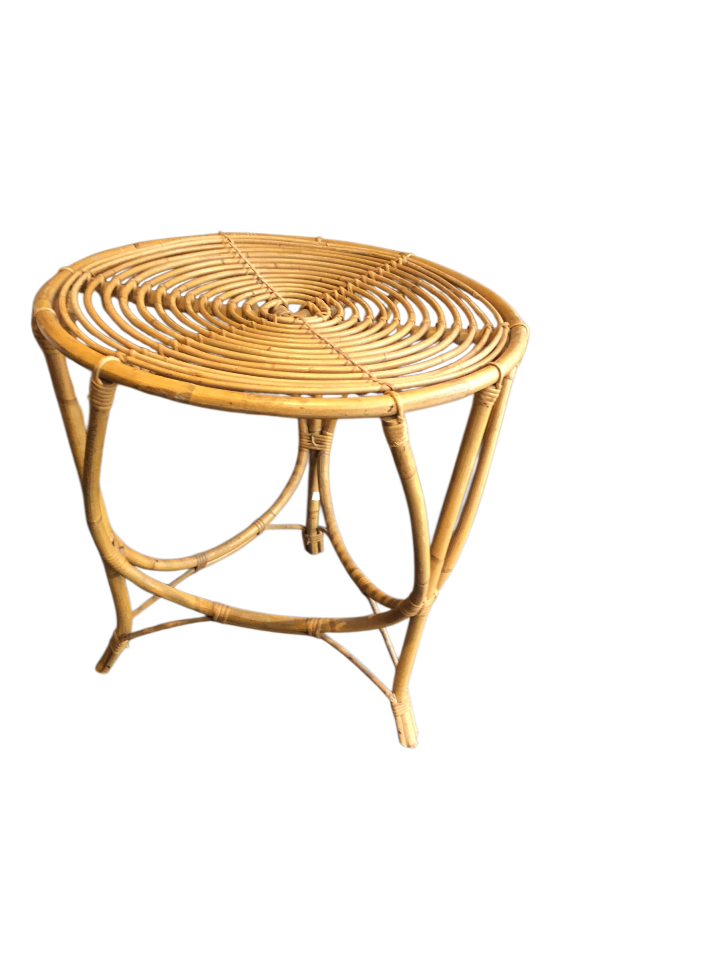 Table d’appoint en rotin