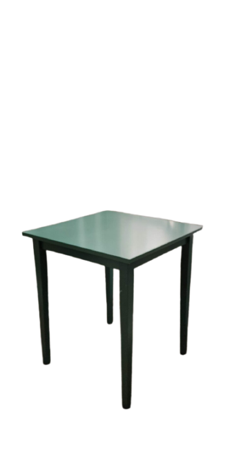 Table en bois laqué carrée