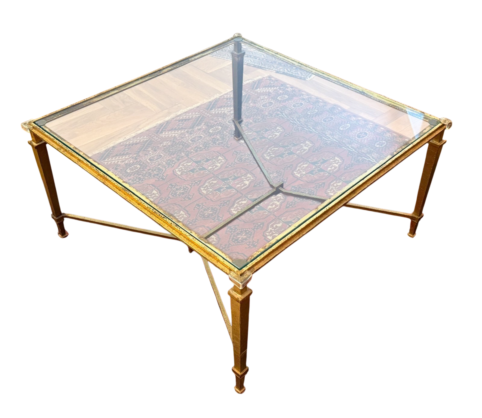 Table basse en verre