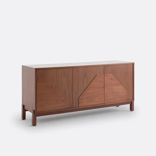 Buffet 3 portes, Meol - Coloris Noyer – Image 2