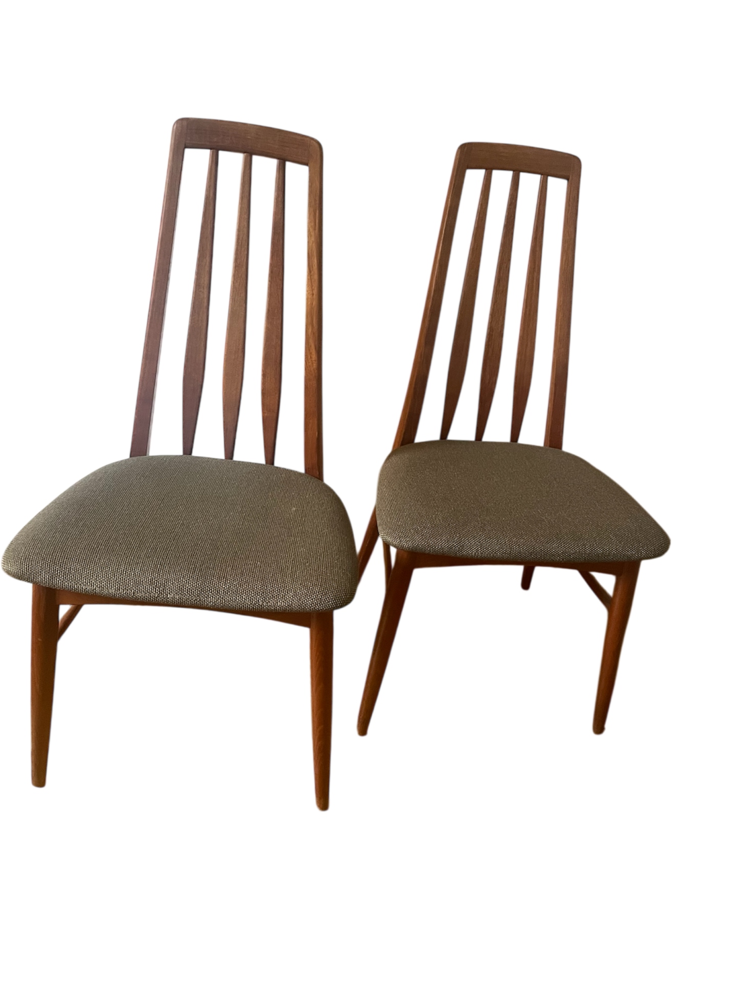 2 chaises Eva chair de Niel Koefoed années 60