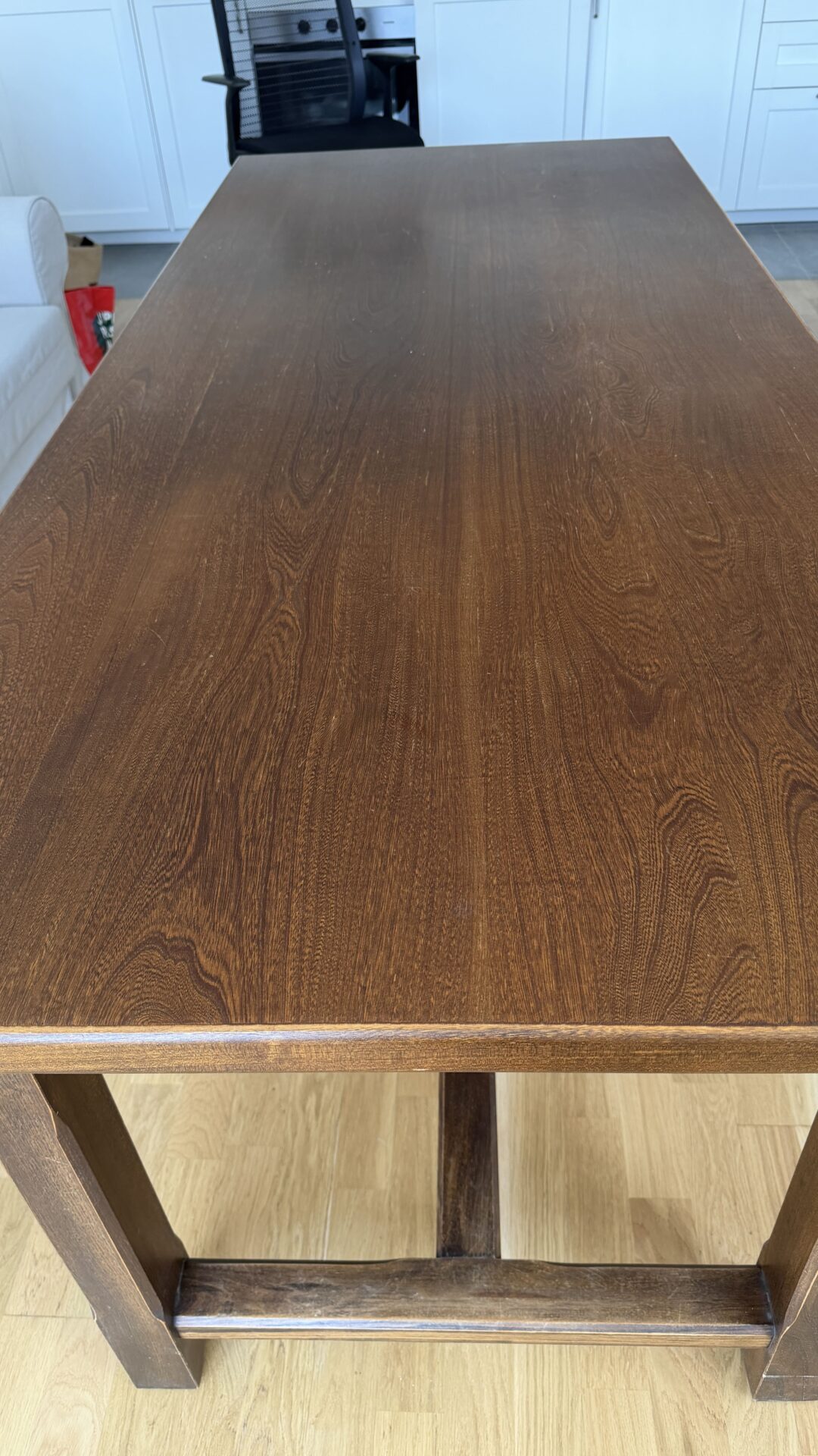 Table de salle à manger en bois massif – Image 4