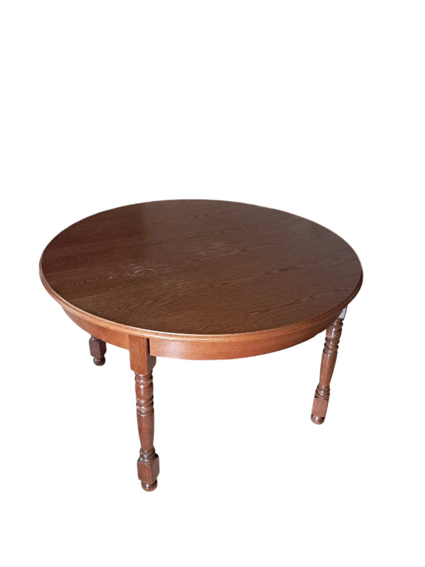 Table de salle à manger extensible avec rallonge intégrée (papillon)