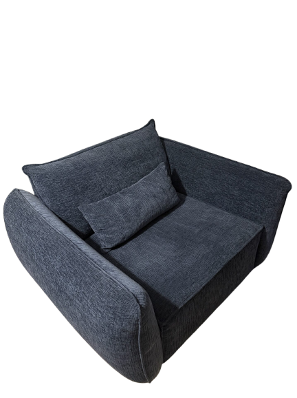 Ensemble fauteuil et pouf Mazzini Sofas