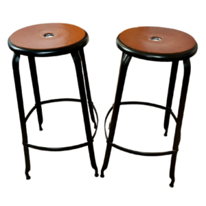 2 tabourets de bar Nicolle