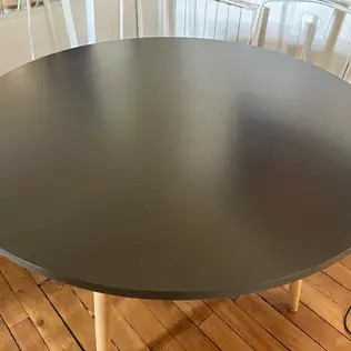 Table de salle à manger style industriel MAISON DU MONDE – Image 3