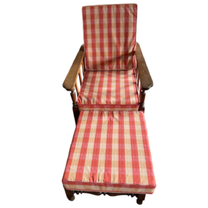 Fauteuil chaise longue vintage