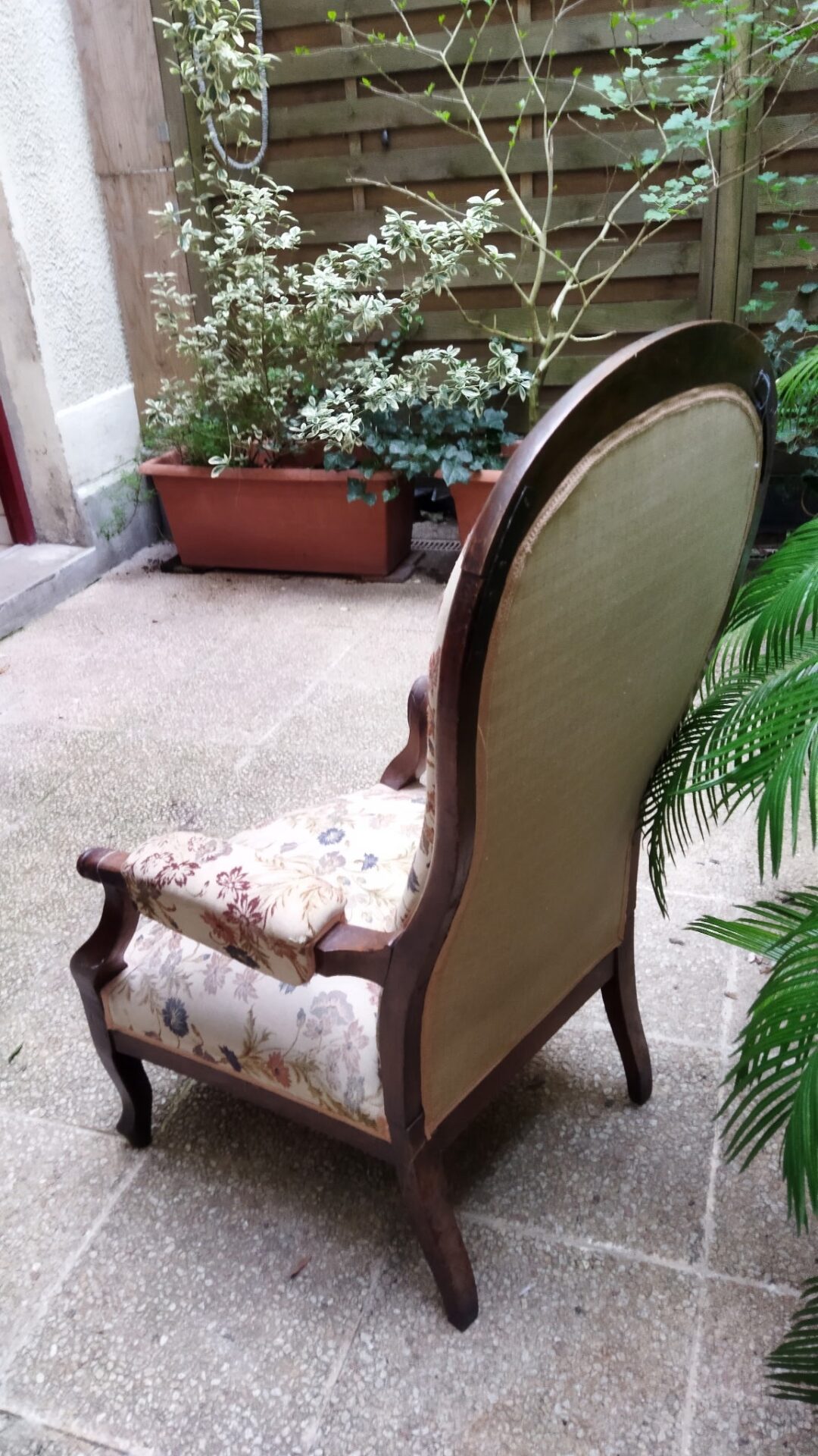 Fauteuil Voltaire avec dossier inclinable – Image 4