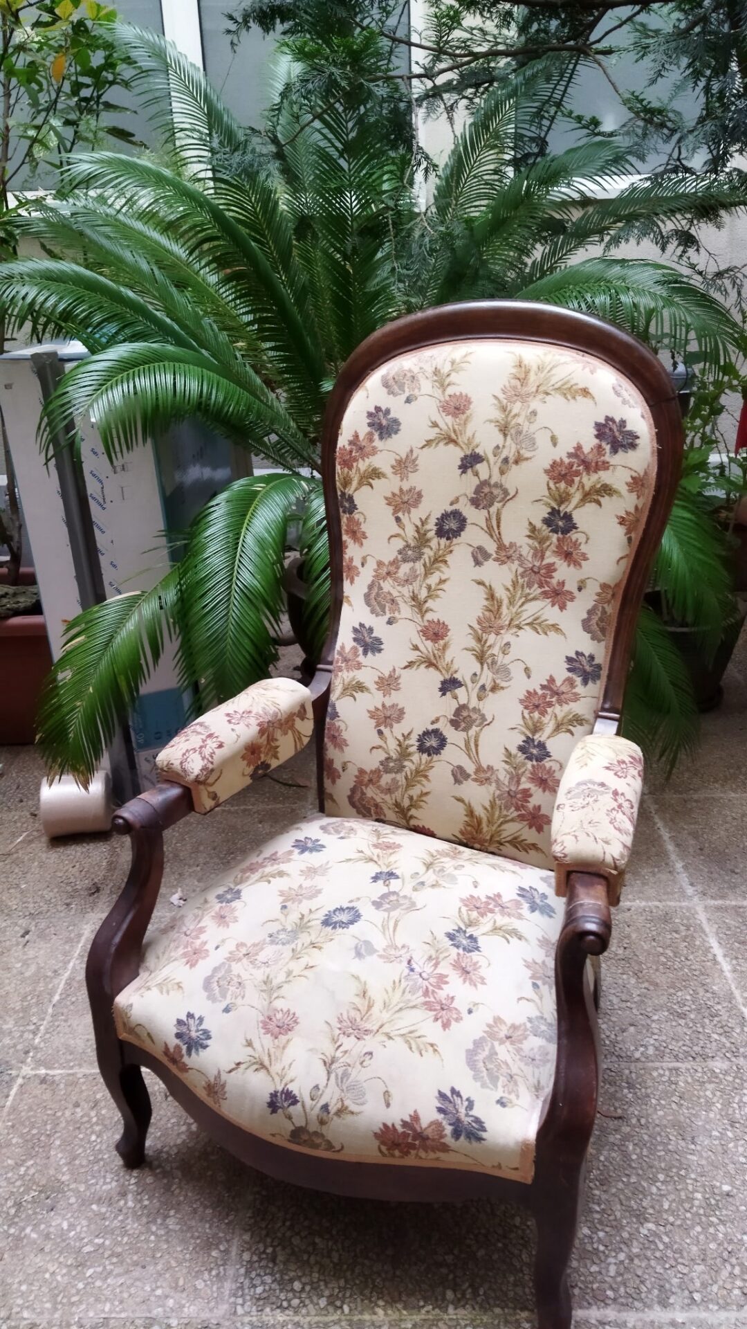 Fauteuil Voltaire avec dossier inclinable – Image 3