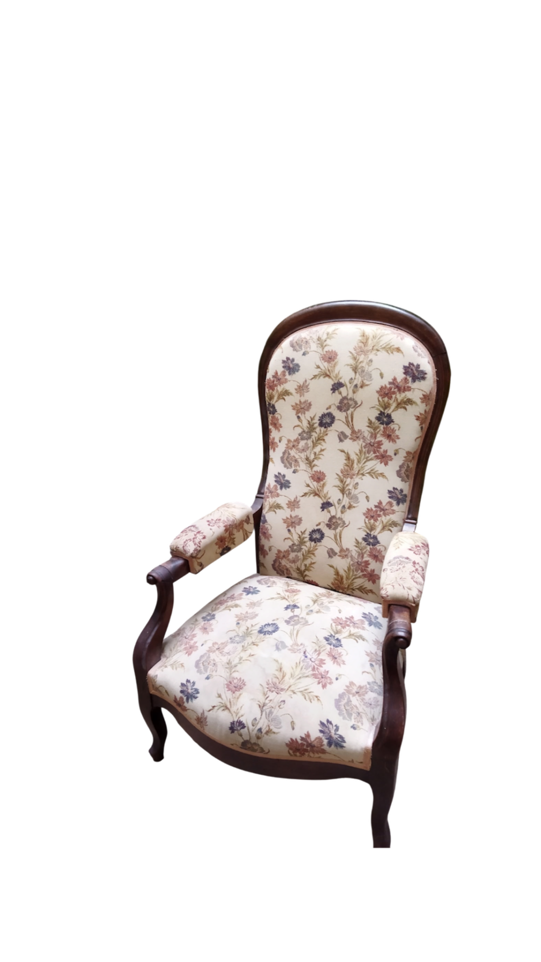 Fauteuil Voltaire avec dossier inclinable